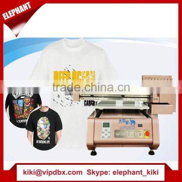 High Speed 3D Effect Digital T-shirt Printing Machine With Dual Printheads photo-2