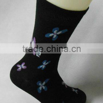Mens Colored Pattern Casual Dress Socks photo-3