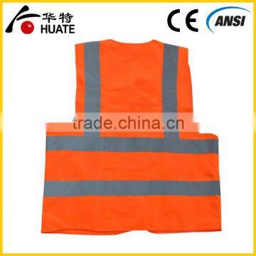 Reflective LED Vest for Cycling/reflective Garment/safety Vest/orange Vest photo-2