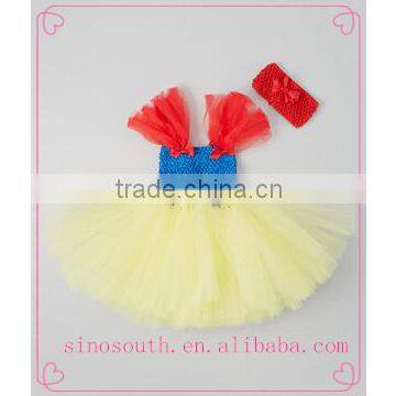 kids white snow party/halloween fancy dress/costumes china wholesale