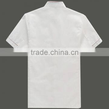 2016 Summer Kitchen Chef Jacket Uniforms Short Sleeve Hotel Cook Clothes Food Services Coats Work Hotel Uniform photo-2