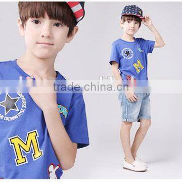 Hot Sale Child Clothes Boys T-shirts, Custom Children's T-shirts, High Quality Children's Boys T-shirts photo-4