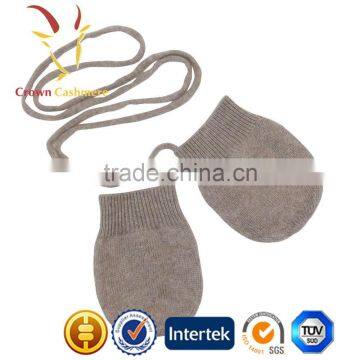 Childrens Winter Designer Cashmere Star Gloves