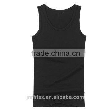 Custom no design plain 100% cotton tank top