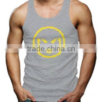 China Custom Gym Stringer Tank Top,blank Gym Mens Stringer Singlet Wholesale photo-6