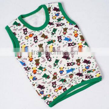 China Factory Custom Thick Kids Thermal Cotton Warm Tank Top photo-5