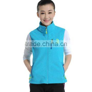 Customized Design Women Cheap Polar Fleece Vest photo-5