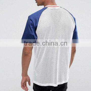 High Quality Dry-comfort Smooth Plain V-neck Baseball Shirts photo-2
