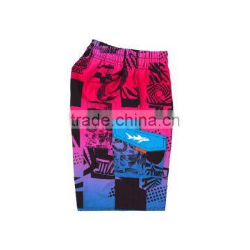 OEM Kids Board Shorts Swimwear&Beachwear Cheap 100% Polyester Boxer Swimming Shorts photo-3