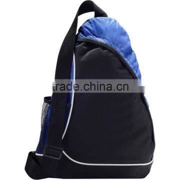 Sling Shot Sling Backpack - Has Main Zippered Compartment With Side Mesh Water Bottle Pocket and Comes With Your Logo. photo-6