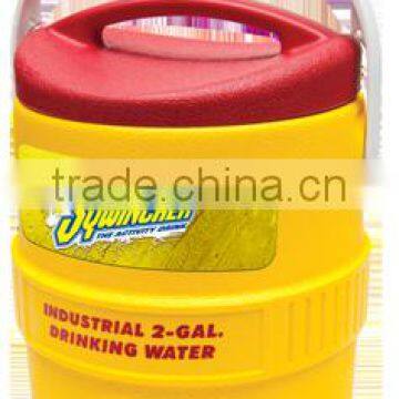USA Made Igloo 2 Gallon Industrial Cooler - 8 quarts (7.6 liters), has UV inhibitors that protect against sun damage