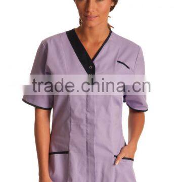 Wholesale Custom Made Fashionable Hospital Nursing Medical Uniform Design Comfortable Cotton Hospital Scrubs photo-5