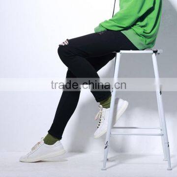 Fashion Broken Hole Men's Jeans Pant Slim Fit Trousers