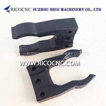 HSK-A|E|F 63 and SK 40 Tool Changer Grippers Elastic Tool Fork Clips for ATC Tool Magazine