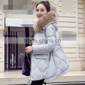 Hot sale warm ultra light down jacket for women factory