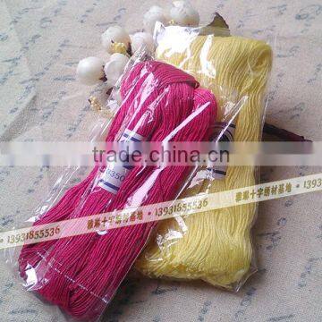 R-thread Cross Stitch Thread Material Manufacturer 100 Meters per Bag photo-3