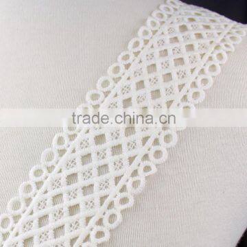 Top quality cotton african lace with new design