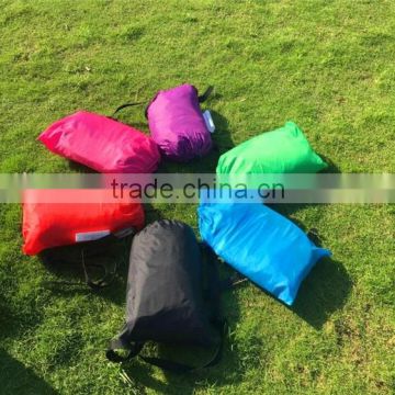 2017 air inflatable lounger/beach Air Sleeping Bag inflatable sofa bed lazy bed laybag