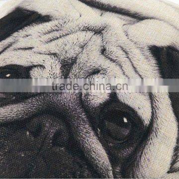 45*45CM Funny Lovely Animal Dog Pattern Office Cushion Pillow Cover Cotton Linen Decorative Pillows Pillowcases Covers 5 Types photo-4