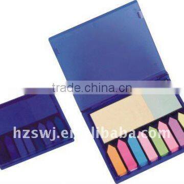 plastic notebook/sticky notepad/ pocket notebook