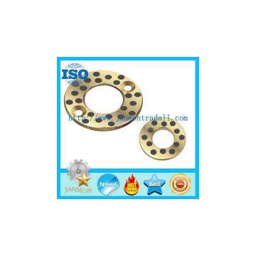 Solid Bronze Bushings and Plates,Sliding Plate,Solid Lubricating Bushings,Solid Sliding Oilles Bush,Solid Lubricating Sliding Bushing,Self-lubricating Bearing,Guide Bushes, Graphite Plugged Oilles Bearing Bushing photo-2