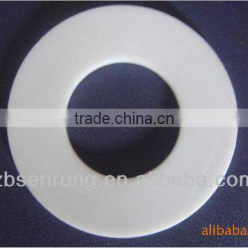 Pure White Ptfe molding gaskets /ptfe gasket