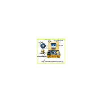 20m cable 7\'\' TFT LCD Underwater camera with DVR support uD lights remote controlp to 32G SD card LE