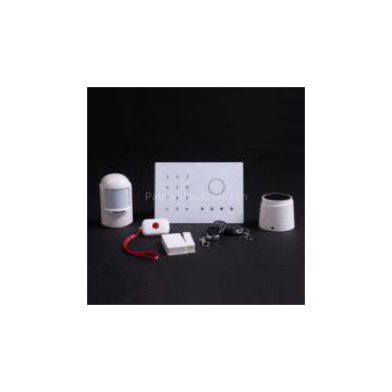 30 Rooms Home Burglar Alarm System with 6 Smoke Detectors