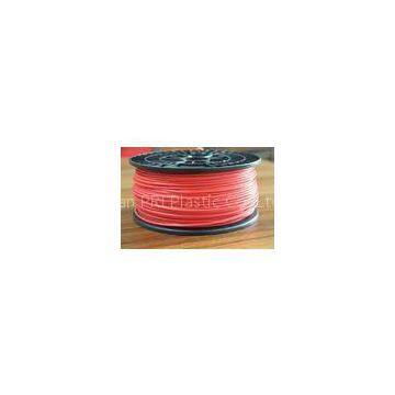 Red 3mm ABS Filament For 3D Plastic Printer / PLA 3D Printer Material