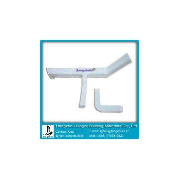 2015 Hotsale!!! PVC Rain Gutter And Downspout For Roof Drainage System