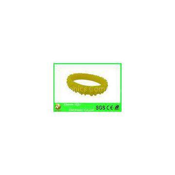 Soft Flexible Sports Custom Silicone Wristbands / Customize Silicone Bracelets for Girls