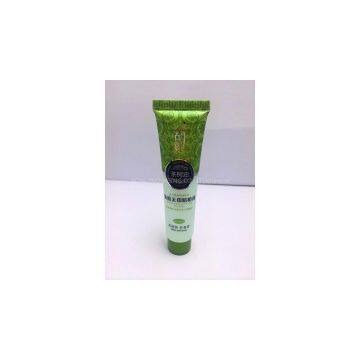 removing acne cream tube packaging