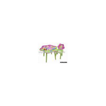 Children's table and chair sets,bedroom set,child bedroom furniture(ORT9520)