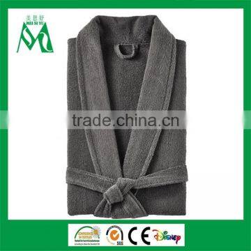 Towel robe bath men gray winter