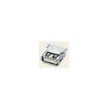 Supply USB A Female SMT Single Full Post