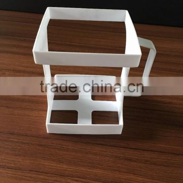 Plastic handle for milk carton boxes