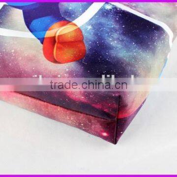 China Wholesale Digital Printing Fashion Polyester Bag for Shopping photo-4