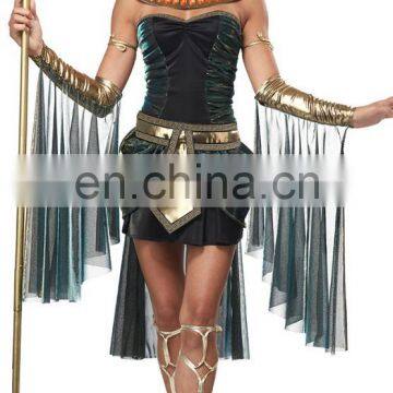 Egyptian Goddess fancy dress Costume Plus Size Cleopatra Halloween Costume AGC221