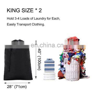Sturdy Tear Resistant Ideal College Dorm Apartment Dwellers. Drawstring Bag Polyester Drawstring Bag Waterproof Drawstring Bag