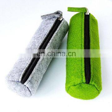 Various color felt high quality portable pencil case