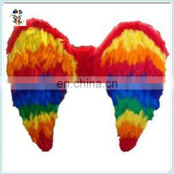 Gay Pride Party Large Rainbow Feather Angel Wings HPC-0809