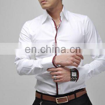 2016 alibaba China OEM custom manufacturer Men's Dress Shirts Designs For Men