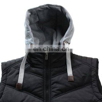2017 Men Winter Padded Vest , Cheap Price Quilted Vest for Man photo-4