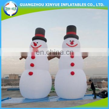 Super quality funny inflatable christmas decorative snowman ornaments outdoor