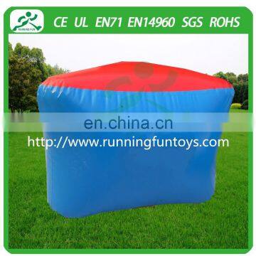 Inflatable Paintball Bunkers Made By Durable 0.9mm PVC Tarpaulin