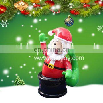 HI gaint inflatable outdoor christmas decorations Santa Claus standing