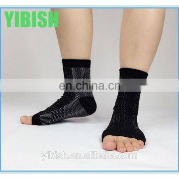 YIBISH Anti Fatigue Compression Ankle Support Sleeve, Ankle Brace Compression Foot Sleeve #YLW-01