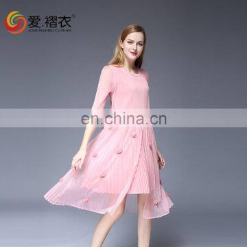 Dongguan Clothes Factory Women Wear Pure Color Casual Outdoor Dresses photo-4