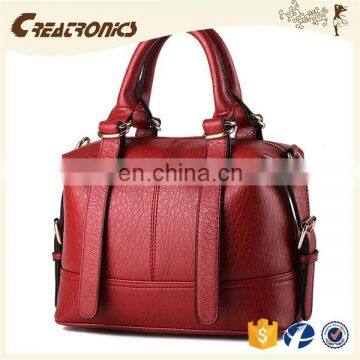 CR Europe Market Expert Recommend pu Material Portable Long Handle Red Colors New High Quality Fashion Bags Ladies Handbags 2015 photo-6