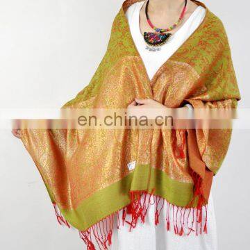 long style of length cashmere feel acrylic scarf